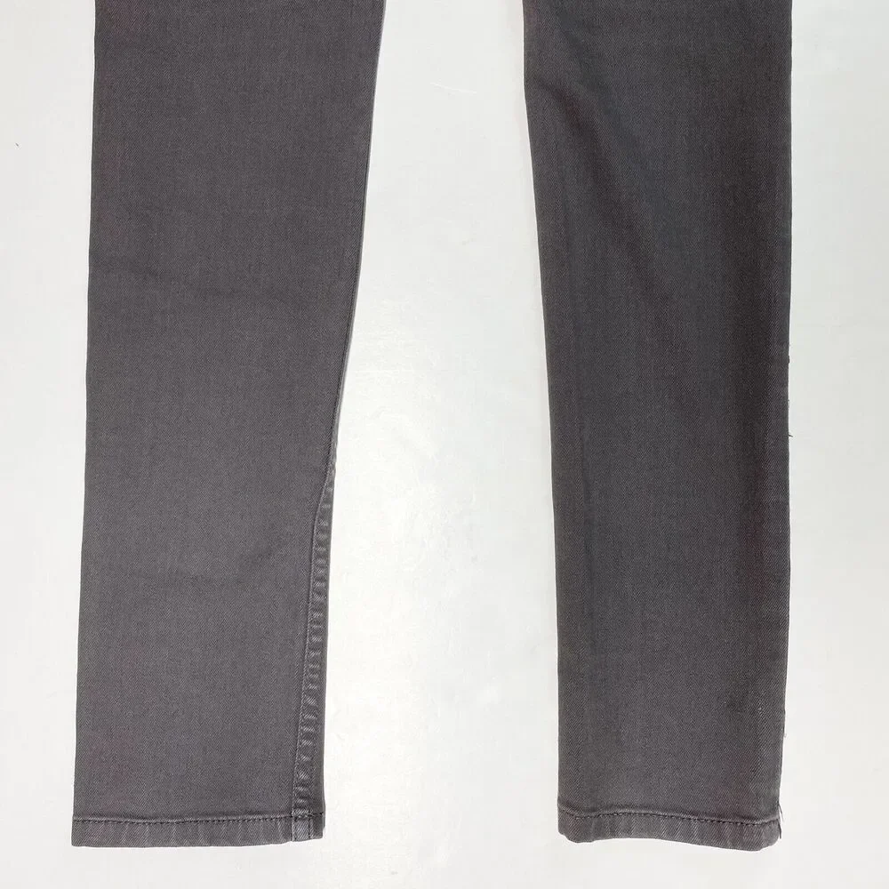 Kate Spade Jeans Saturday Skinny Womens 27 Gray Stretch Denim Jeans *Flaw